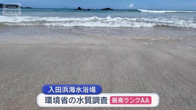 環境省の水質調査で最高ランクと判定