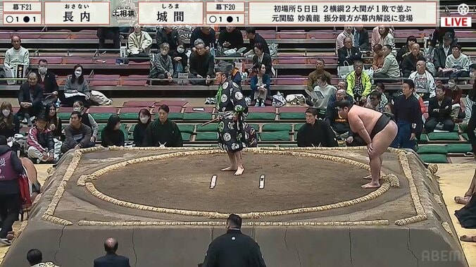 心配そうな行事と城間