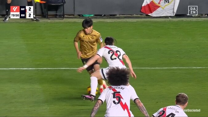 【映像】久保建英、超絶縦突破→逆足グラウンダークロス