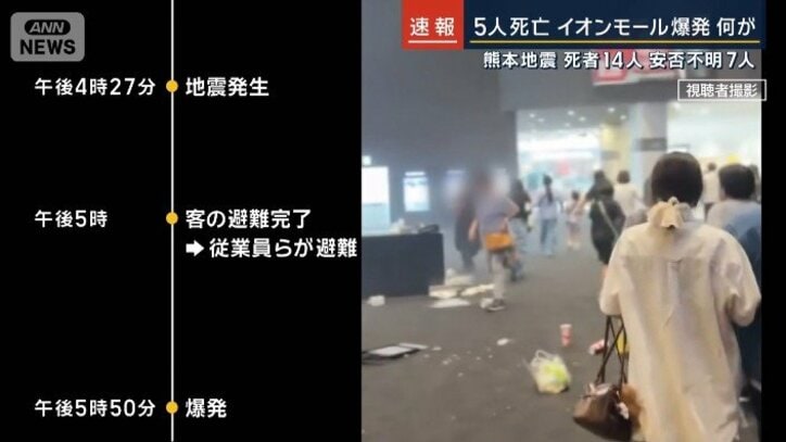 地震発生