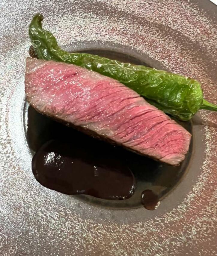  藤あや子、3つ星の名店でディナーを堪能「繊細で食材にこだわった逸品ばかり」 