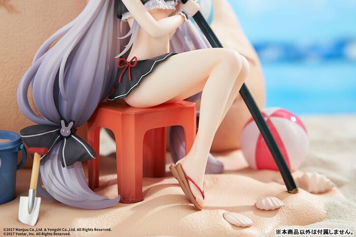 【写真・画像】『アズールレーン』より「島風」が着せ替え「小休憩のサマーアイランド」の姿でフィギュア化！予約受付中　14枚目