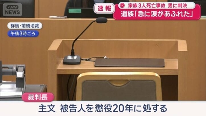 「主文、被告人を懲役20年に処する」