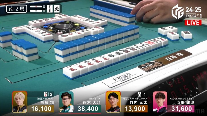 白鳥翔の七対子