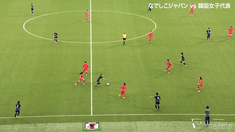 長谷川唯、“もはやイニエスタ”の華麗すぎるドリブルが話題沸騰！「AI超えみたいな回答出してくる」「マジで上手い」敵４人を瞬く間に翻弄