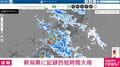 新潟県に記録的短時間大雨