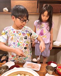 みきママ『夏バテなので寄せ鍋にしました～！！』