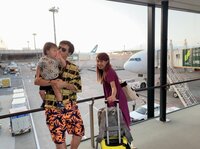 アレクサンダー『行ってきますー ニューヨーク❤️』