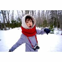 「めっちゃ可愛い雪ん子」松本まりかの雪原でのお茶目なオフショットに絶賛の声