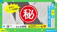 【映像】「良い肉に見える」道路に落ちていた“紛らわしい”落とし物