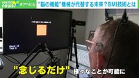 【映像】脳波で文字を入力する様子