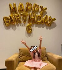 藤本美貴『長女が6歳になりました♡』