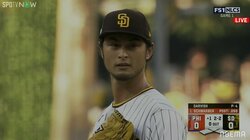 ダルビッシュ有投手、リーグ王者かけたシリーズ初戦で先発 ポストシーズン3戦目で初回は無失点