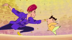 Kento Kaku's Singing Scene as Wolf Unveiled in "Eiga Crayon Shin-chan Chō Karei! Shakunetsu no Kasukabe Dancers"! A Passionate Appeal to Bo-chan with Song and Dance