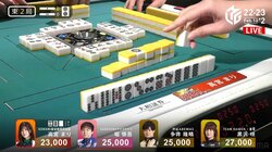 誰もがわかる最高の手触り 人気女流がきれいな指でつまんだ「白」で爽快一発ツモ「これは素晴らしい」／麻雀・Mリーグ