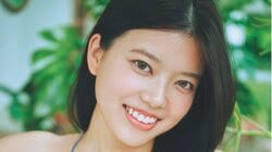 マイク眞木の長女・眞木花、今年1月に芸能界デビューの“新星”が堂々の初グラビア 『週プレ』登場
