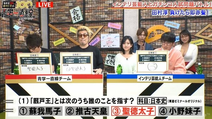 田村淳、学力対決で敗れ懐かしの赤髪に「当時は相当病んでいた」 5枚目