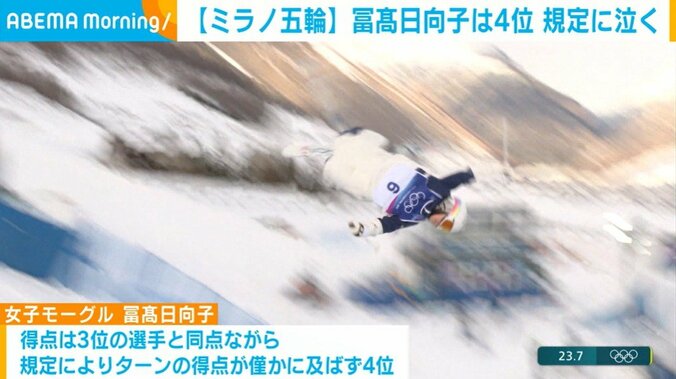 女子モーグル 冨高日向子