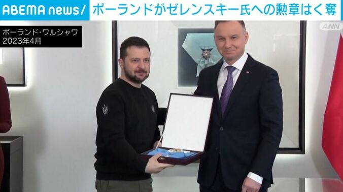 ゼレンスキー大統領とナブロツキ大統領