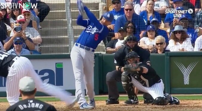 【写真・画像】「もはや暴力」「ドリフトかよ！」大谷翔平が異次元スピードで“爆速走塁”→神スライディングを炸裂した瞬間　二塁へのタッチアップを大谷の次を打つ3番・フリーマンも大絶賛！　1枚目