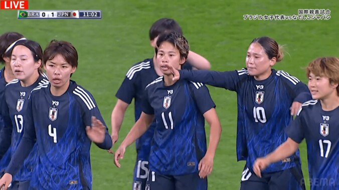 なでしこジャパン、ブラジル女子代表に1ー2で逆転負け　中2日の連戦でリベンジならずも敵地沈黙の超連携ゴラッソで爪痕残す 2枚目