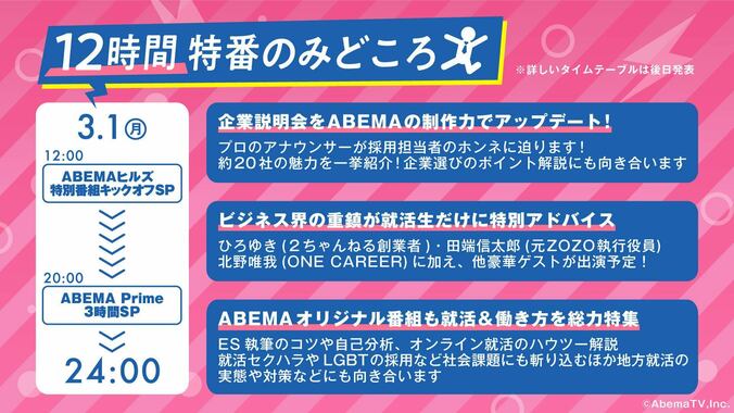 特別番組『どうする？withコロナの就活＆働き方【12時間特番】』…ABEMA NEWSチャンネルで生放送決定 2枚目