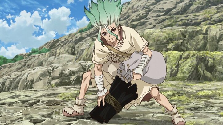 アニメ「Dr.STONE」第4話、自分たち以外の人間が…? あらすじ&先行カット解禁