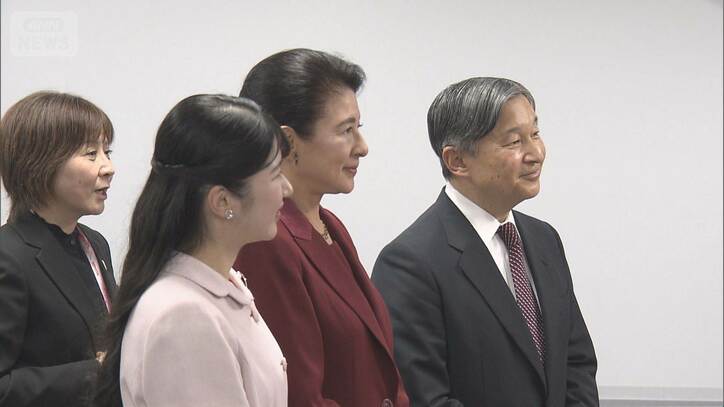 2025年11月　天皇ご一家はデフリンピックを観戦し、聴覚に障害のある選手たちと懇談された