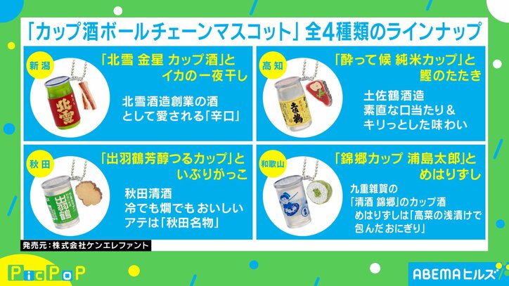 外国人観光客も大注目!! 忠実に再現した“カップ酒”のガチャが話題 担当者「工場の協力で金色が表現できた」