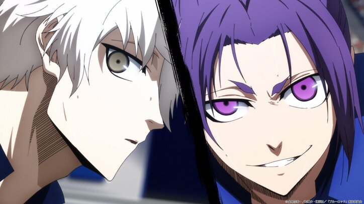 アニメ「ブルーロック」37話場面カット 凪誠士郎、御影玲王