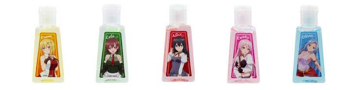 エマやローラの香りをまとえる…！「俺だけ入れる隠しダンジョン」ヒロイン5人の香水＆雑貨が登場