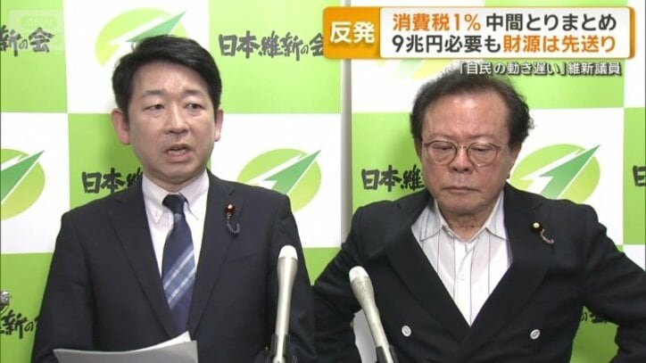 日本維新の会の梅村聡税調会長と