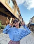 「夢のようでした」川栄李奈、27歳誕生日を迎え“Wピース幸せショット”を披露