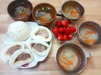 インリン『朝食は肉まん♪』