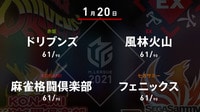 【中継】大和証券 Mリーグ ドリブンズvs風林火山vs麻雀格闘倶楽部vsフェニックス