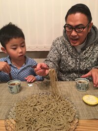 市川右團次『年越しそば‼️』