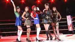 「ごめん、可愛い…」「最高かw」ハロウィーン仕様のラウンドガールに視聴者騒然