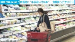 物価高に“年収追い付かぬ”… 食費削ってやりくり