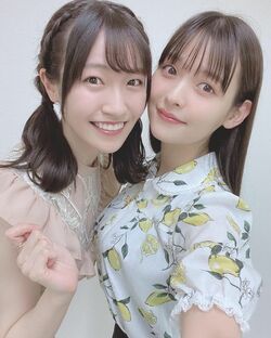 「可愛いの大渋滞！」「スーパー尊い」上坂すみれ＆前島亜美の密着2ショットに「BanG Dream!」ファン歓喜