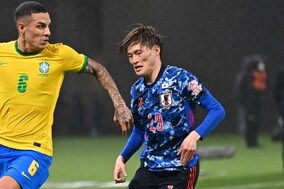 ブラジル戦は悔いが残る結果も「すごく楽しかった」古橋亨梧、“コンマの差”を追求へ