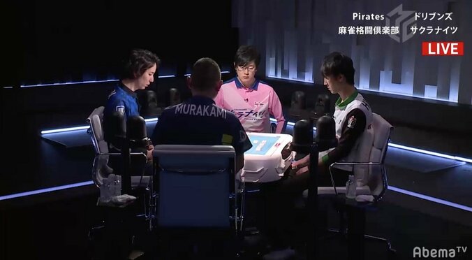 セミファイナル進出争いが超激化　U-NEXT Pirates・赤坂ドリブンズ、着順差の大接戦へ／麻雀・Mリーグ 2枚目