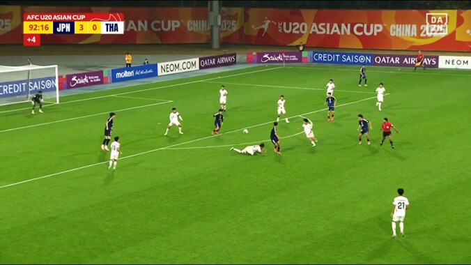 日本に“新ファンタジスタ”が爆誕！ 中島洋太朗の超絶ヒールパスが「レベチ」「凄すぎて怖い」SNS騒然【U20アジアカップ】 3枚目