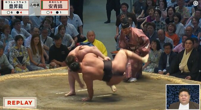 「嘘だろ！」安青錦、痛めた“左足を浮かしながら”横綱・豊昇龍を豪快に投げる「左足かばいながらこの相撲」驚愕の声相次ぐ 3枚目
