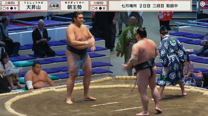 「何頭身だよ」身長197センチの“小顔”若手力士に熱視線「めっちゃ脚長い…」 3枚目