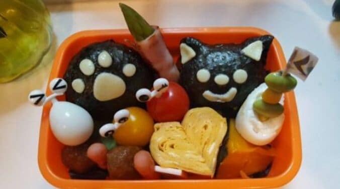 谷花音、妹のために “猫”弁当を作る「可愛い」「いいお母さんになる」と話題 2枚目
