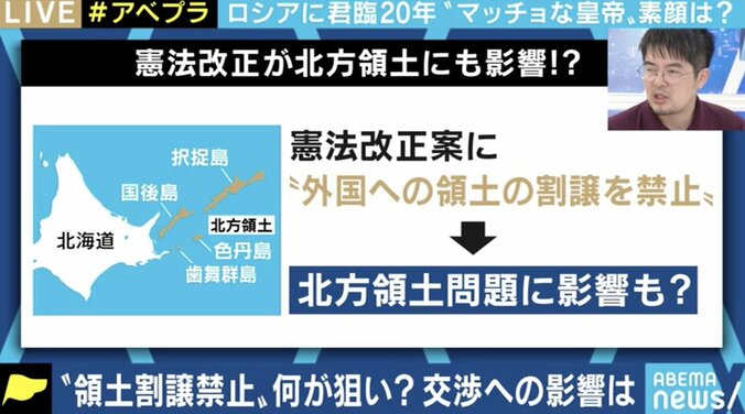 ロシアの憲法改正案に「領土割譲の禁止」項目も…それでも日本はアクションを起こさない方が良い? 3枚目