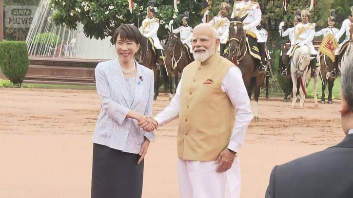 日印が重要鉱物などで協力推進に合意 モディ首相、高市総理を「美しい妹」