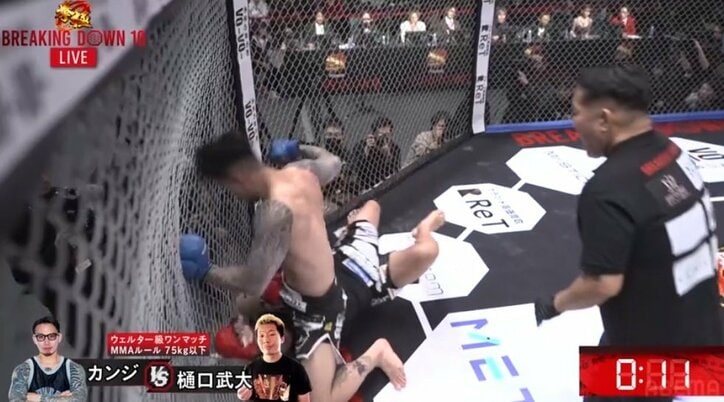 全試合結果・速報中 Breaking Down10（ブレイキングダウン10）