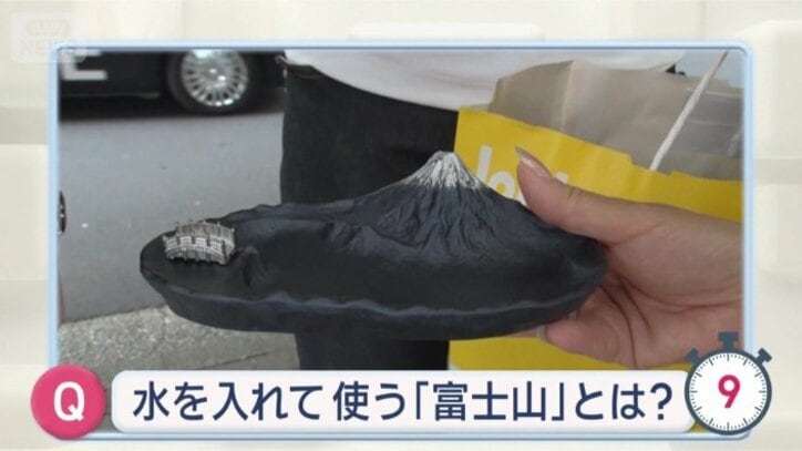 「机の上に置いて…」