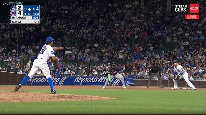 【写真・画像】今永昇太に「ひっかかった」 走者、一歩も戻れずの“超絶牽制”に「ボイド直伝」「釣り師」絶賛の声　1枚目